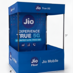 Custom Branded Promotional Tent 4x4x7 Ft (120x120x210 cm) | Personalized Trade Show Booth with Logo Printing & Aluminium Frame
