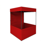 Promotional Canopy Tent 4x4x7 Ft | Metal Frame & Premium Durable Fabric Canopy for Exhibitions & Events