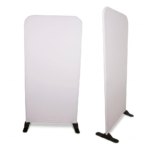 Custom Double Sided 3×6 ft Portable Fabric Arch Stand for Trade Shows & Events